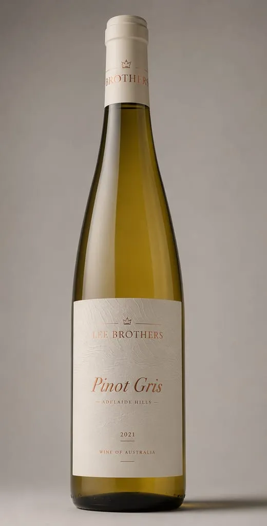 Pinot Gris bottle and label